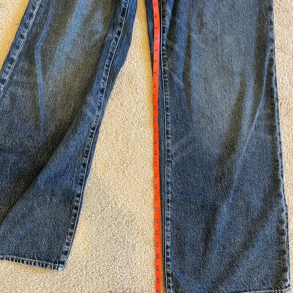 Madewell Dark Blue Flare Jeans - Picture 4 of 6